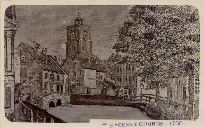 Hackney church 1730